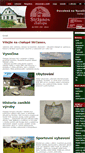 Mobile Screenshot of chalupa-strzanov.cz